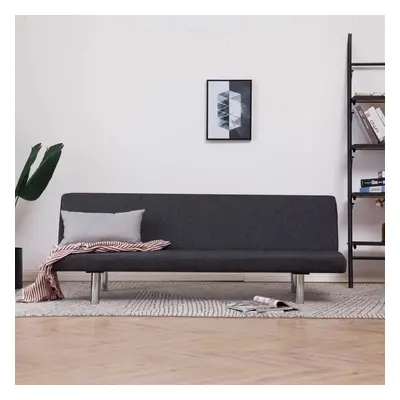 vidaXL 282193 Marketos Sofa Bed Dark Grey Polyester