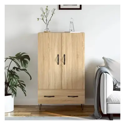 Skříň highboard dub sonoma 69,5 x 31 x 115 cm kompozitní dřevo