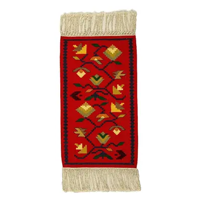 Vlněný kilim "Jarní vinná réva"