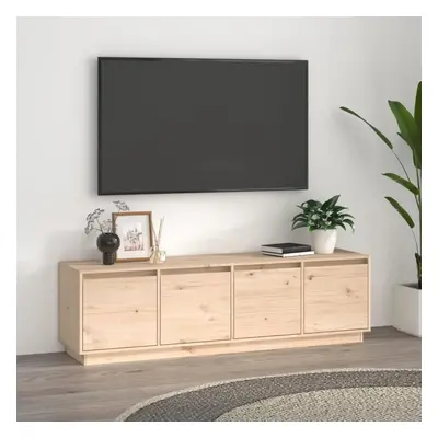 TV skříňka 156 x 37 x 45 cm masivní borové dřevo