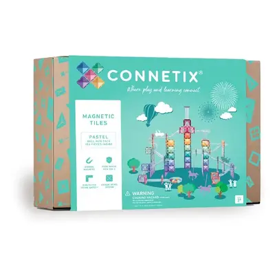 Connetix magnetická stavebnice Pastel Kuličková dráha 106ks