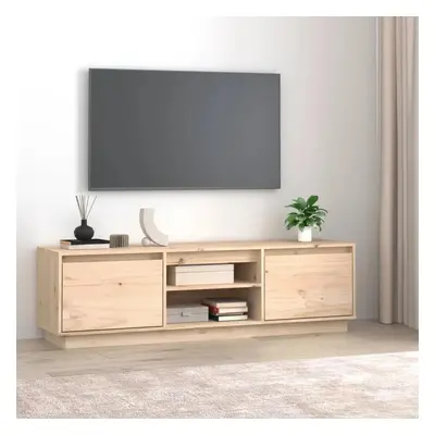 TV skříňka 140 x 35 x 40 cm masivní borové dřevo