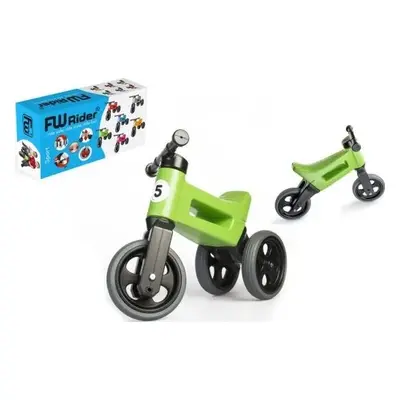 Teddies Odrážedlo FUNNY WHEELS Rider Sport zelené 2v1 D508571