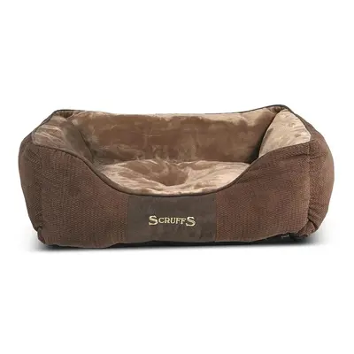 Hnědý plyšový pelíšek pro psa 50x60 cm Scruffs Chester M – Plaček Pet Products