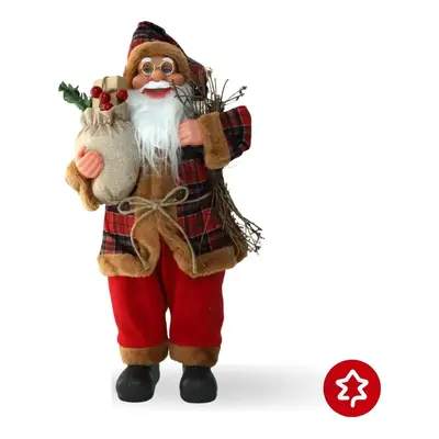 Santa Claus Rustical Red 45 cm