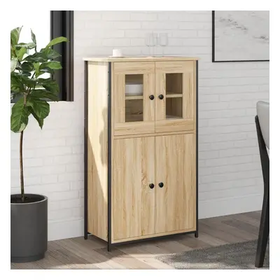 Skříň highboard dub sonoma 62 x 32 x 106,5 cm kompozitní dřevo