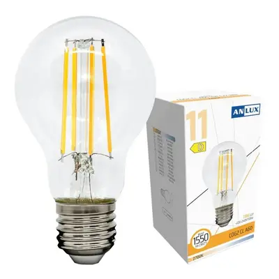 Anlux LED žárovka E27 - 11W - 1540lm - teplá bílá