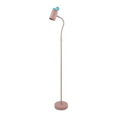 Světle modro-růžová stojací lampa s kovovým stínidlem (výška 133,5 cm) Mouse – GTV