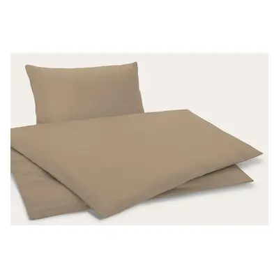 Ložnice21. Saténové povlečení Mirabell Cappuccino Rozměr: 70x90 cm + 140x220 cm