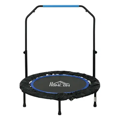 HOMCOM Fitness trampolína SPORTNOW 102 cm s výškově nastavitelnými řídítky a LCD monitorem, nosn