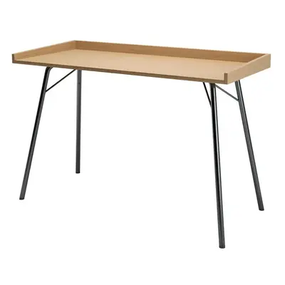 Pracovní stůl s deskou v dubovém dekoru 52x115 cm Rayburn – Woodman