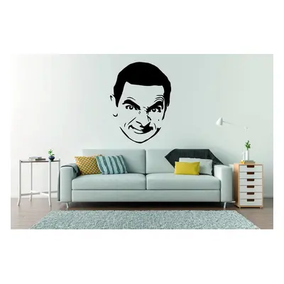 Lepy.cz Samolepka na zeď Mr. Bean Velikost (šířka x výška): 30x39cm, Barevná varianta: Světle še