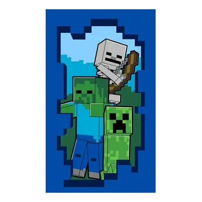 Dětský ručník Minecraft Mob Monsters - 100% bavlna - 30 x 50 cm