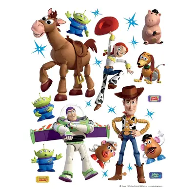 Dětská samolepka na zeď DK 1771, Disney, Toy Story, AG Design