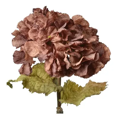 Fialová dekorační květina hortenzie Hydrangea - 10*10*55 cm