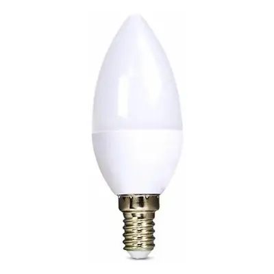 Solight LED žárovka svíčka 6W E14 3000K 510lm