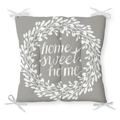 Podsedák na židli Minimalist Cushion Covers Gray Sweet Home, 40 x 40 cm