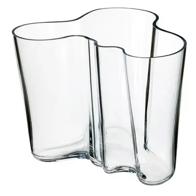 Váza Alvar Aalto 160mm, čirá