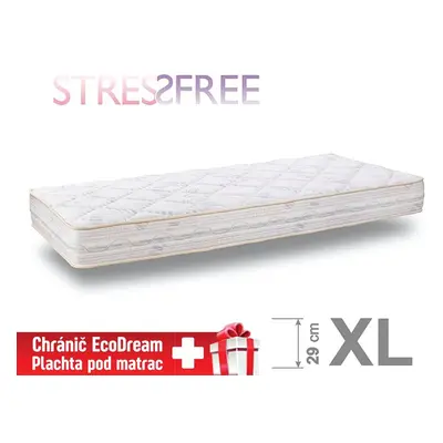 Matrace stressfree XL z paměťové pěny DreamBed - 160x200cm