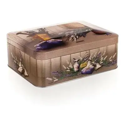 BANQUET LAVENDER Plechovka - box na čaj 24LAVRCT002