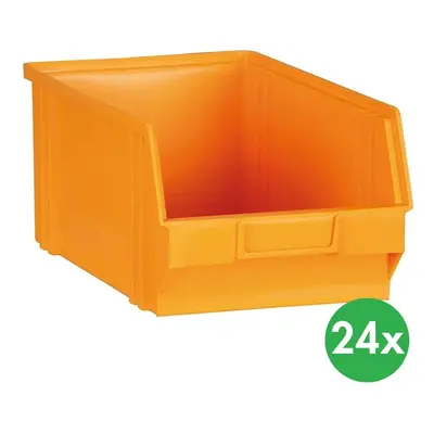 ArtPlast Plastové boxy BASIC, 146 x 237 x 124 mm, 24 ks, žlutooranžová