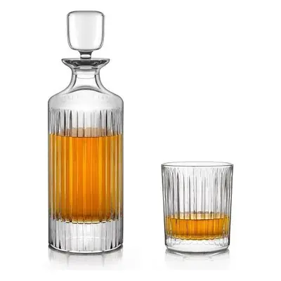 Crystal Bohemia SKYLINE whisky set (1+6)