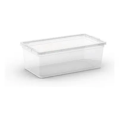 KIS Plastový úložný box C-Box Transparent XS 6 L