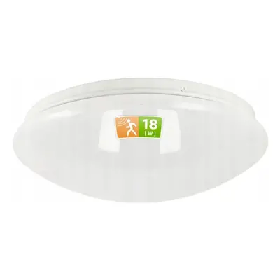 ECOLIGHT LED plafond pro povrchovou montáž se senzorem pohybu - 18W