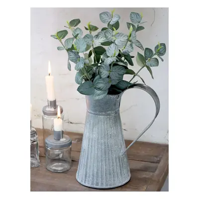 Dekorace umělá zelená květina Eucalyptus bouquet - 35 cm