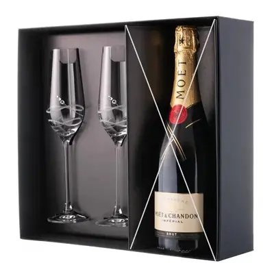 Diamante Swarovski Venezia Champagne Set 230 ml 2 ks