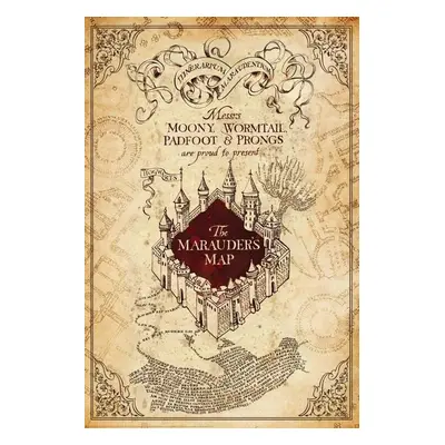 Plakát, Obraz - Harry Potter - Marauders Map