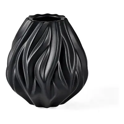 Morsø Porcelánová váza Flame 15 cm Black