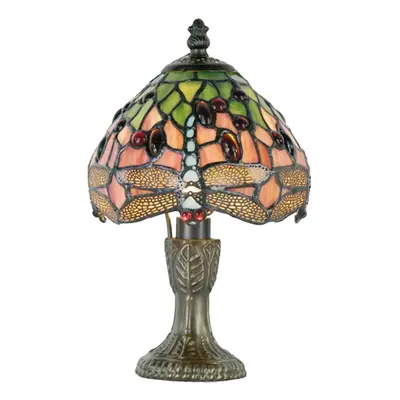 Stolní lampa Tiffany - Ø 16*25 cm 1x E14