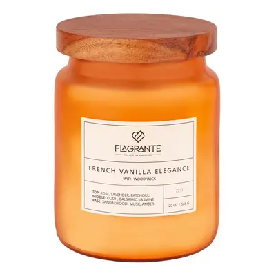 Flagrante vonná svíčka French Vanilla Elegance 566 g