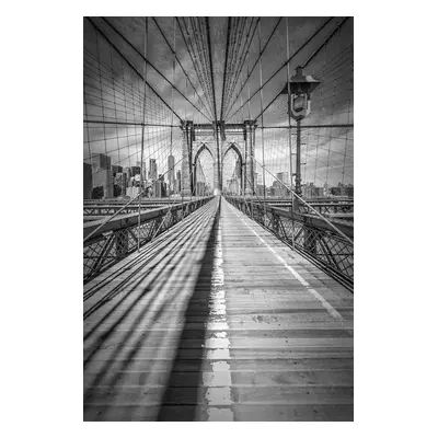 Fotografie NEW YORK CITY Brooklyn Bridge, Melanie Viola