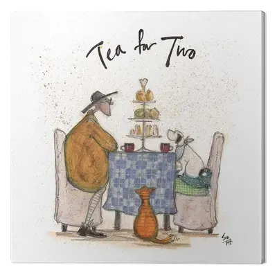 Obraz na plátně Sam Toft - Tea for Two - Colour