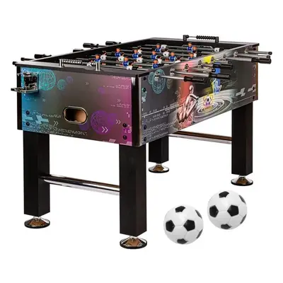 GamesPlanet® Profi fotbálek Leeds, 140x73x87 cm, tm.motiv M70125