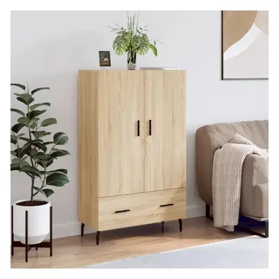 Skříň highboard dub sonoma 69,5 x 31 x 115 cm kompozitní dřevo