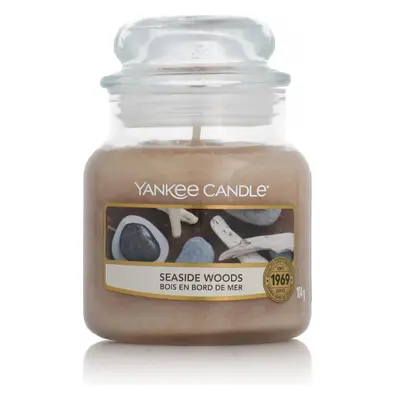 Yankee Candle vonná svíčka Classic ve skle malá Seaside Woods 104 g