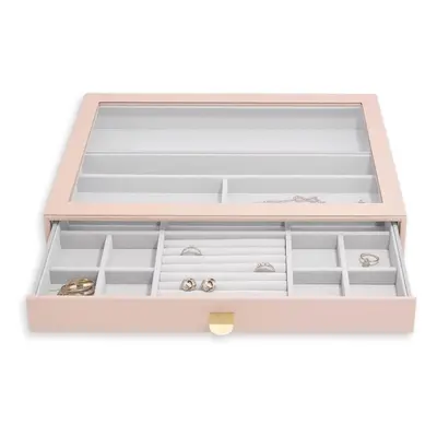 Stackers, Šperkovnice se šuplíkem Blush Supersize Display Drawer | růžová 75811