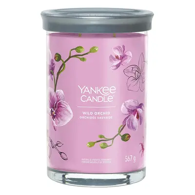 Yankee Candle vonná svíčka Signature Tumbler ve skle velká Wild Orchid 567g