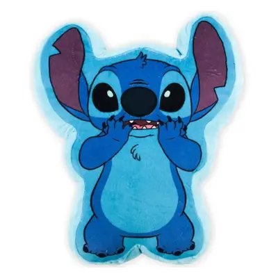 Tvarovaný polštář Lilo & Stitch - motiv Stitch - 25 x 30 cm