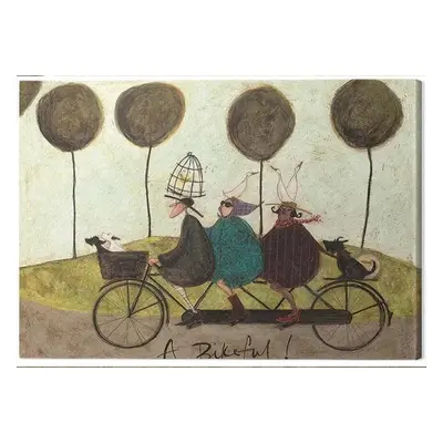 Obraz na plátně Sam Toft - A Bikeful!