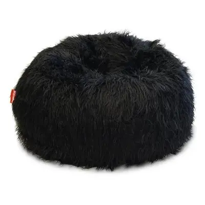 BeanBag Sedací vak Shaggy Black