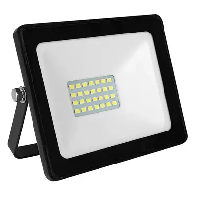 ACA Lighting LED venkovní reflektor Q 20W/12-24V DC/6000K/1760Lm/110°/IP66, černý