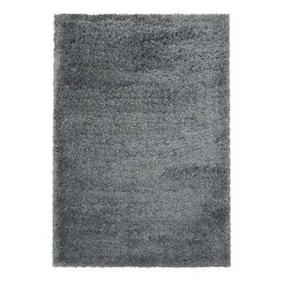 Vopi | Kusový koberec Fluffy shaggy 3500 light grey - 120 x 170 cm