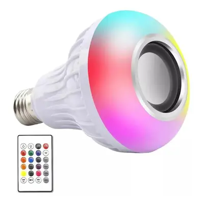 Zaparkorun LED RGB barevná žárovka s Bluetooth reproduktorem