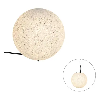 Moderní venkovní lampa šedá 25 cm IP65 - Nura