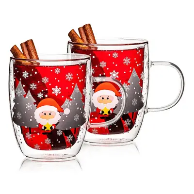 4Home Termo sklenice Mug Santa Hot&Cool 270 ml, 2 ks