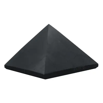 Milujeme Kameny Šungit - pyramida - tromlovaný kámen Mini